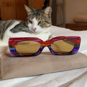 Crap eyewear supa phreek rainbow sunglasses